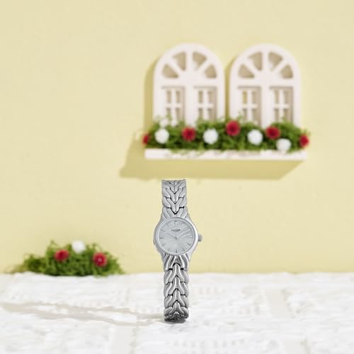 Image of Sonata Poze 9 with Quartz Analog with Solid Link Strap Watch for Women