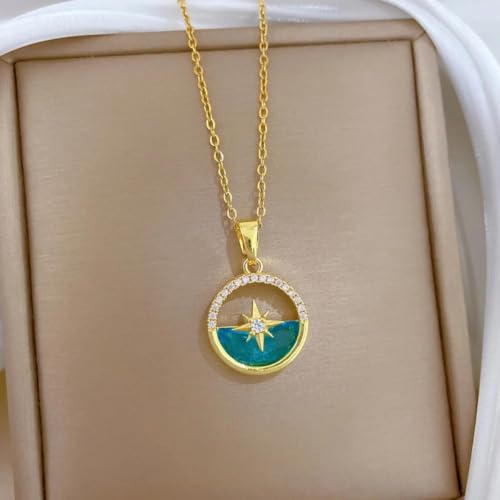Collier Ocean Star pendentif délicat qui sublime le décolleté sans irritation - 6