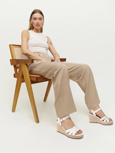 Image of TEMOFON Wedge Sandals for Women Dressy: Platform Wedge Espadrilles Sandals - Comfortable Summer Casual Open Toe Strappy Shoes Size 5-11
