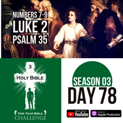 Day 78: Levites become the Priesthood | Passover is observed | Jesus is 12 years old and goes missing