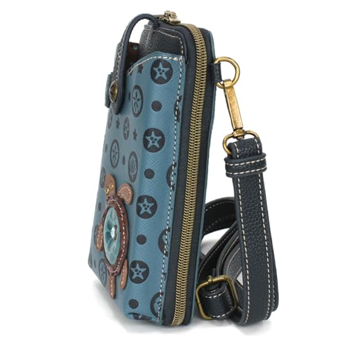 Image of CHALA Snap Crossbody RFID Protected Women Faux Leather Cellphone Purse with Adjustable Crossbody Strap