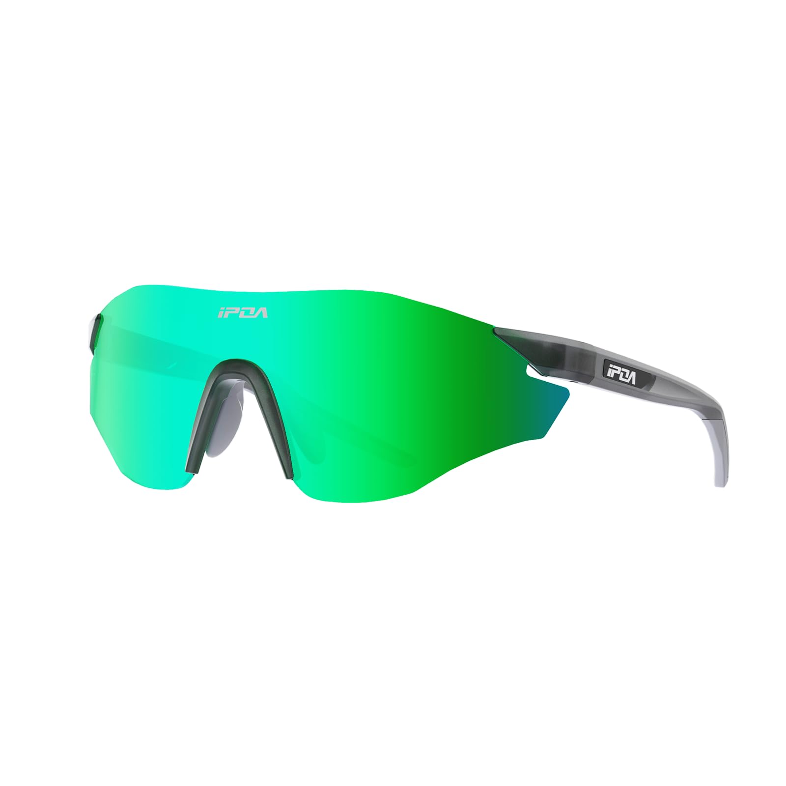 Occhiali da sole sportivi ultraleggeri senza montatura – 24 g PC UV400 per corsa, escursionismo, attività all'aperto