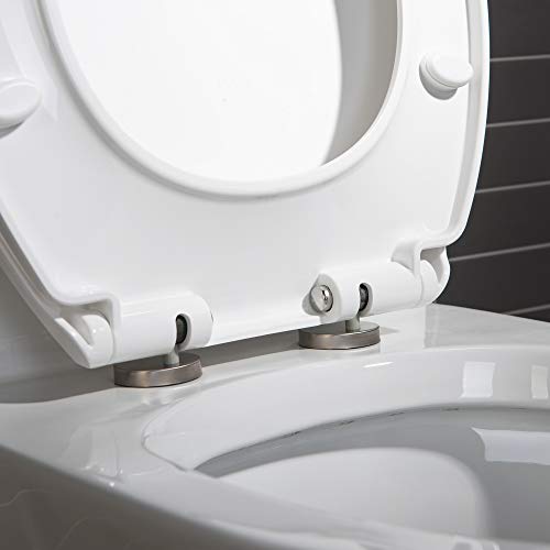 Woodbridge B0500-CH Short Compact Tiny Dual Flush 1.28 Gp One Piece Toilet,With Soft Closing Seat,1000 Gram Map Flushing Score Small Toilet thumb #10