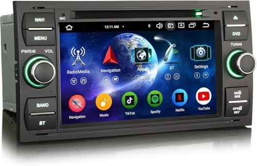 ✪【Wireless Apple CarPlay e Android Auto & DSP】Consente agli utenti di effettuare telefonate e ascoltare musica. Basta collegare il tuo iPhone a questa unità tramite Bluetooth per utilizzare CarPlay o collegare il tuo telefono Android tramite Bluetooth/USB per utilizzare Android Auto. Questa autoradio ha anche un amplificatore DSP integrato. L'equalizzatore a 16 bande si adatta al tuo gusto e all'ambiente di ascolto, portando l'effetto sonoro perfetto nella tua auto.