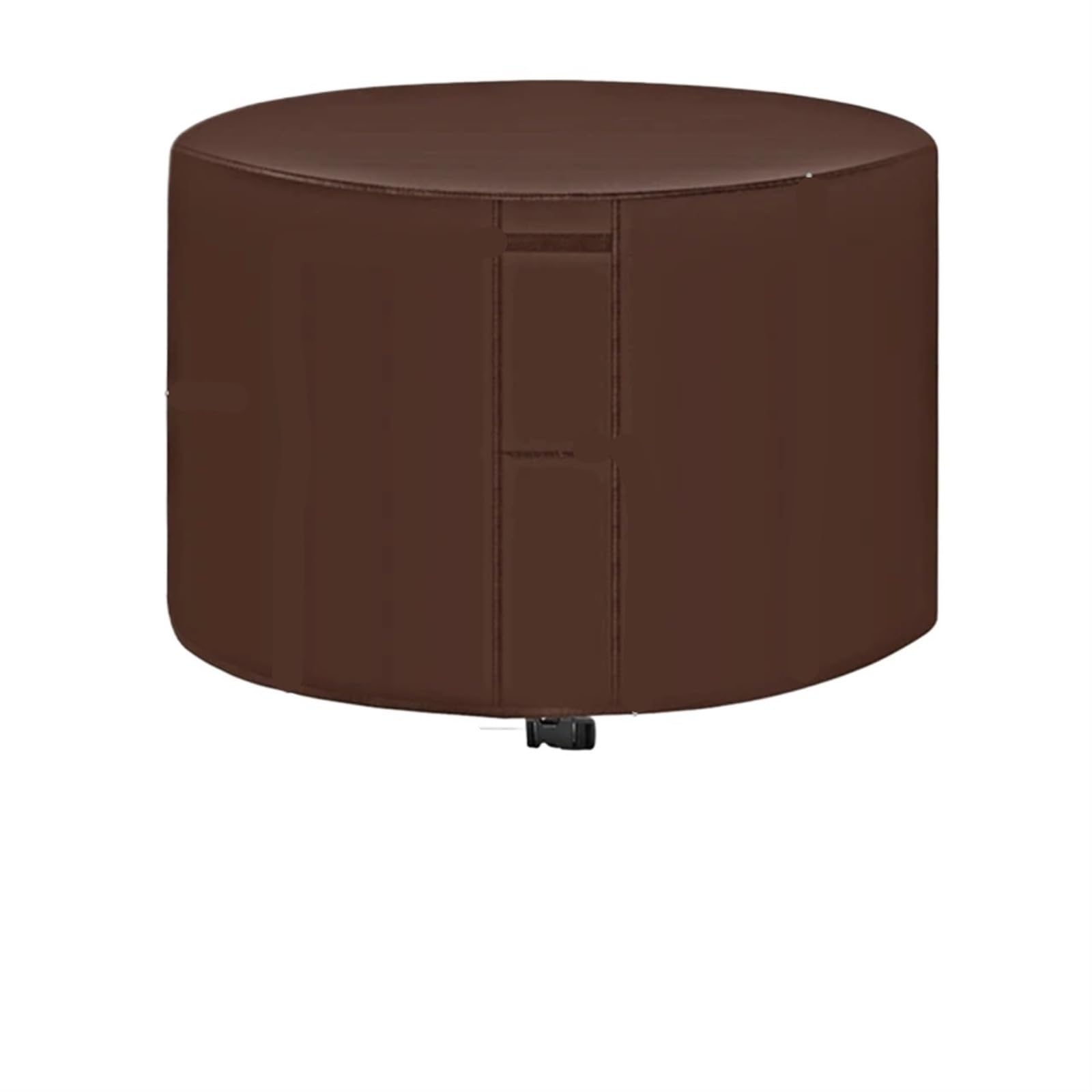 Iuvyta 420D-Coffee Garden Furniture Cover 420D Heavy-Duty Round Table Cover – Outdoor Patio Furniture Protector(,185X110cm)