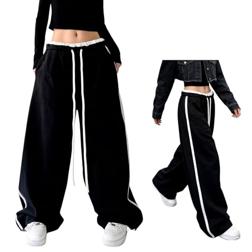 Amazon.com: PEAINJ Baggy Sweatpants for Women Men Wide Leg Casual
