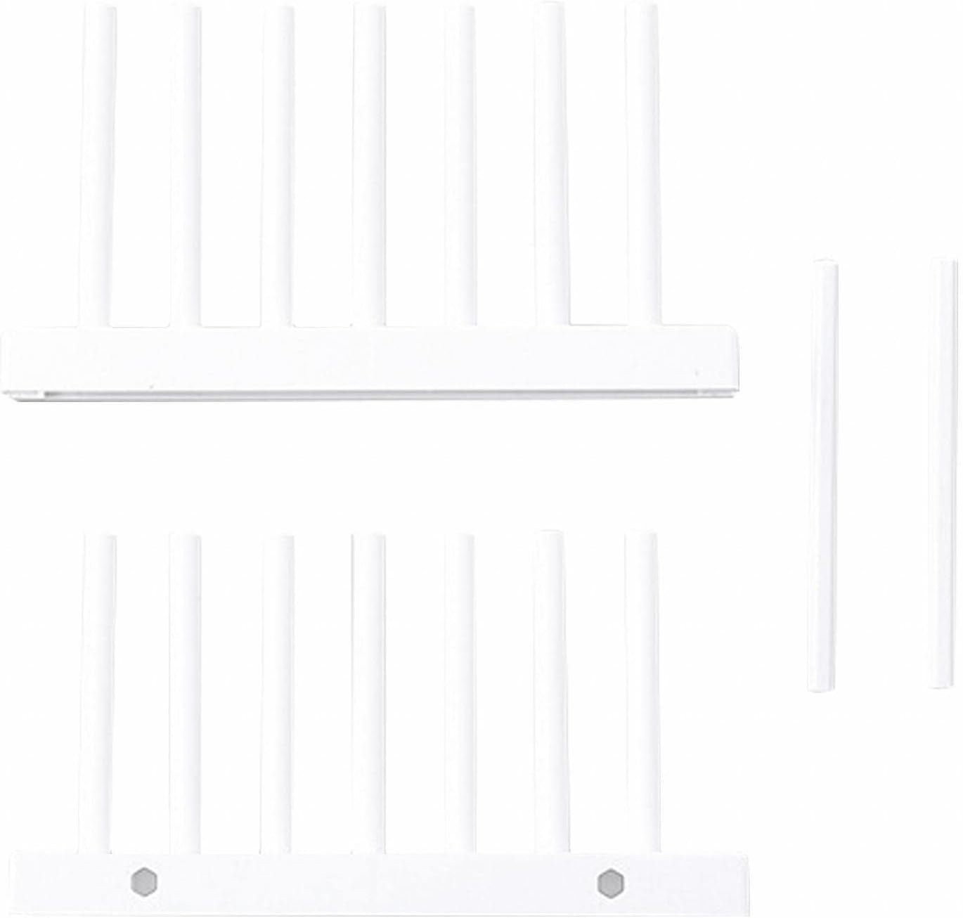 Bundle of Creative Grids Log Cabin Trim Tool for 8" Finished Blocks Quilt Ruler (CGRJAW1) and Rising Star Log Cabin Pattern by Cut Loose Press