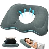 HAGOT Cuscino Antidecubito, Seduta Multifunzione, Cuscino a Ciambella ad Anello, Ciambella per Sciatica, Piaghe da Decubito, Coccige, Mal Schiena, Gravidanza Post-partum, Dolore Post-operatorio