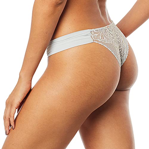 Calcinha tanga biquini lateral dupla, Valisere,feminino,cromo, XG