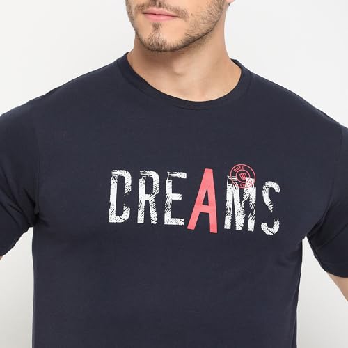 Image of Duke Stardust Men Half Sleeve Round Neck Cotton T-Shirt