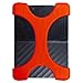 Produktbild MKOKO X-Typ 2,5 Zoll Tragbare Festplatte Silikonhülle for 2TB-4TB WD & SEAGATE & Toshiba Portable Festplatte, ohne Loch Dauerhaft (Farbe : Red)