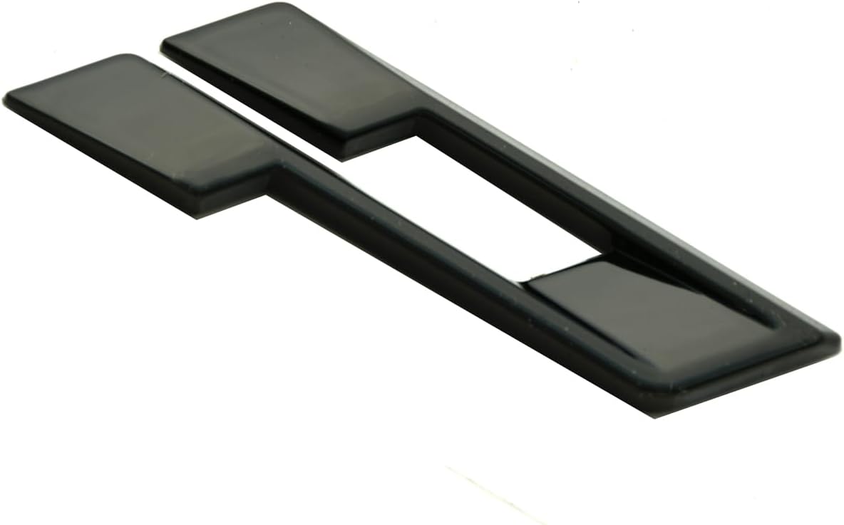 1Pc New P Emblem Car Badge Decal Sticker Replacement for Escalade ESV XTS Platinum - 23432566 (Black)