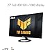 ASUS TUF Gaming VG279Q3R – 27-Zoll-Full-HD-Monitor - 180 Hz, 1 ms, G-Sync, FreeSync, Adaptive Sync, ELMB, GameFast Input, n. höhenverst. - Fast-IPS-Panel, 1920 x 1080, DisplayPort, HDMI, Lautsprecher