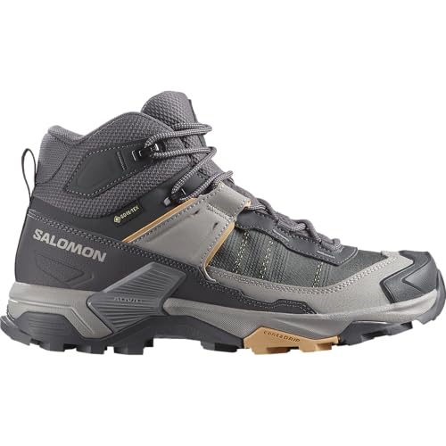 Salomon Womens X Ultra 5 Mid GTX® Nine Iron/Gull/Soft Clay 8.5 Medium