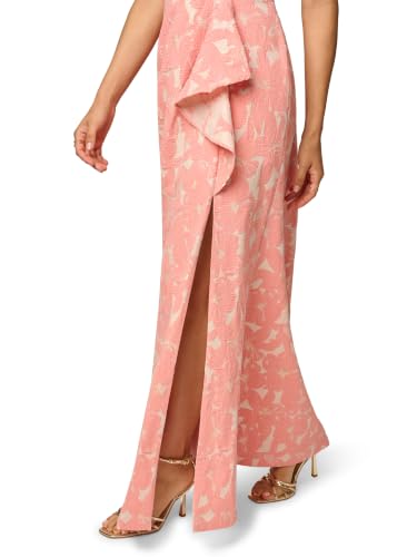 Image of Adrianna Papell One Shoulder Jacquard Gown