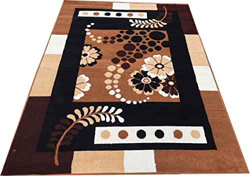 Image of Home Decore Acrylic Carpet for Your Living Room & Drawing Room Aywhere in Your Home (210x300 Gold Colour)- 7x10 Feet