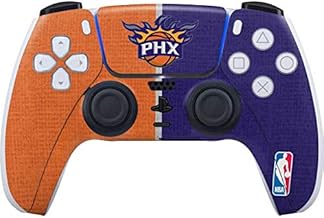 Skinit Gaming Decal Skin Compatible with PS5 and Compatible with PS5 Digital Edition DualSense Controller - Officially Licensed NBA Phoenix Suns Canvas Design