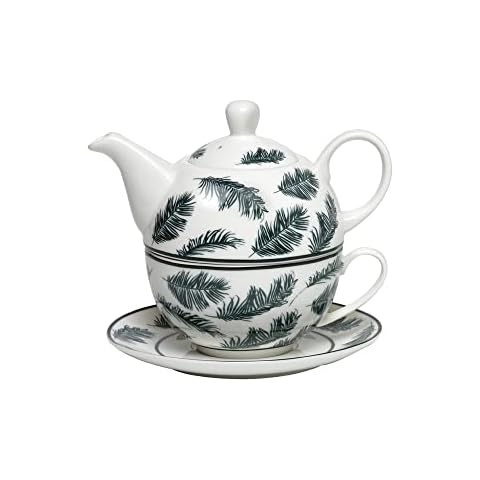 Tea Shop - Juego de Té con Tetera, Taza y Plato Cover