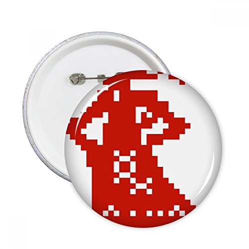 Mosaïque femme Russie badge rond pour personnaliser vos vestes et sacs