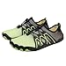 Hiking Water Shoes for Women Mens Comfortable Hike Barefoot Footwear Fashion Barefoot Water Hiking Shoe Wide Toe Box Sneakers Non-Slip Barefoot Shoes Unisex Gym Workout Running Shoe Green