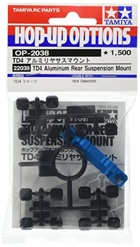 Soporte de brazo de suspensión TD4 Tamiya 22038 de aluminio para coche RC