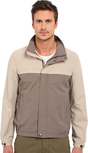 Veste Perry Ellis en microfibres, le style color block pour vos weekends