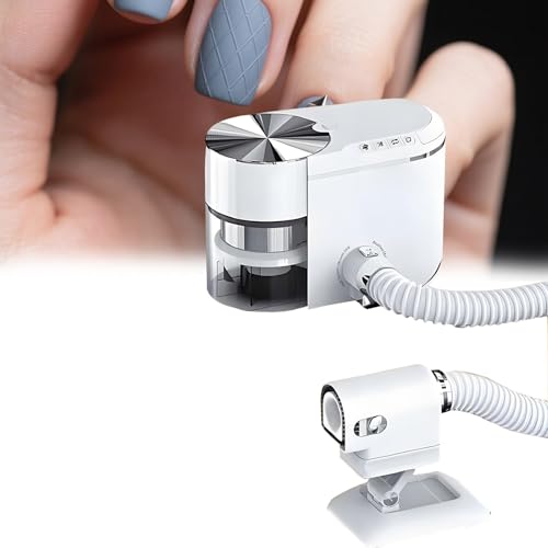 DPLWJPP Extractor de Polvo para Uñas de Escritorio Collector de Polvo de Uñas Velocidad Regulable Aspirador Manicura para Salones de Manicura,Manicura,Grabado,Pulido