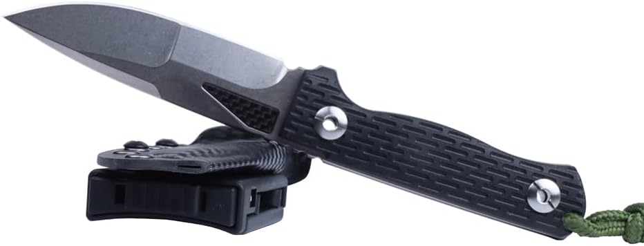 MASALONG kni244 Super Hard Tactical Outdoor Camping D2 steel fixed blade knives (stone wash)