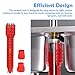 NUTSFLOW 8-in-1 Sink Wrench – Multifunctional Plumbing Tool for Faucet, Pipe & Aerator Repair, ABS & Zinc Alloy Basin Wrench with Extended Reach for Kitchen & Bathroom