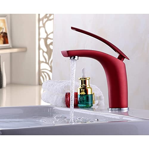 Robinet de salle de bain or pour vasque moderne chic LWX - 3