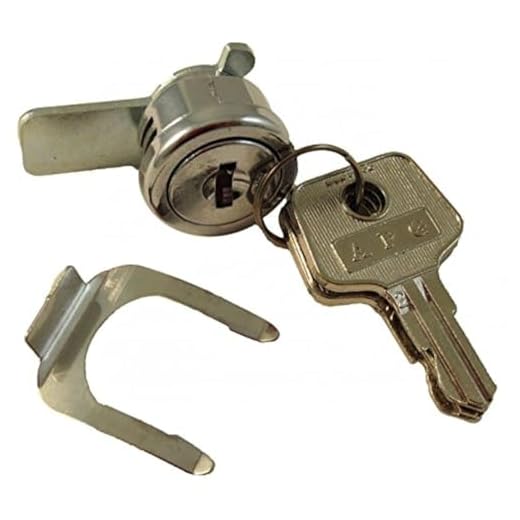APG Cash Drawers Vasario Lock Tumbler Set with Keys - Coded 235 VPK-8LS-235