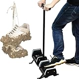 ►【DESCONTAMINACIÓN POTENTE】Este raspador de botas ofrece un potente efecto descontaminante, ideal para botas de trabajo resistentes, botas de jardín y botas de senderismo. Raspa eficazmente el barro espeso y seco y elimina diversas manchas difíciles, con una tasa de eliminación de hasta el 98.6%, garantizando una limpieza profunda y completa de su calzado.