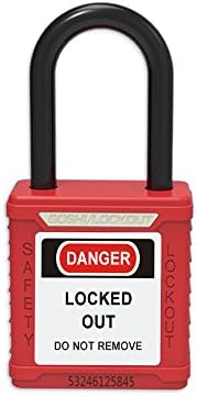 38mm Nylon Shackle Safety Padlock BOSHI BD-G11