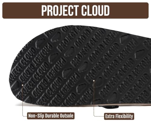 Image of Project Cloud 100% Genuine Leather Moccasin Style Clogs for Women - Memory Foam and Water Resistant Mules Slip On Non-Slip and Durable Clogs Casual Shoes for Women Footwear (Carline)