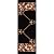 Stair Treads Fleur De Lis Floral Design Slip Resistant Backing, Stain Resistant, Red, 8.5''X26'' Set of 13