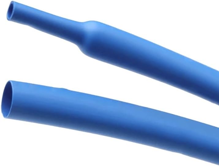 Shrink Tubing 2:1 Heat Shrink Heat Shrink Tube Blue, for Wire Repair DIY Cable Protecctor Tubing Sleeving Wrap (Color : 18mm, Size : 25 Meters)