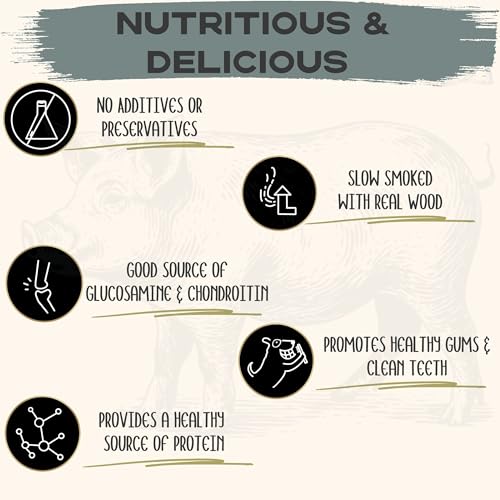 JACK’S PREMIUM Natural Pig Ears for Dogs – Large Ears – Made in The USA Wood Smoked, Preservative Free Dog Chew – Ideal for Small, Medium, and Large Dogs (30.00, Whole Pig Ear) JACK’S PREMIUM Natural Pig Ears for Dogs – Large Ears – Made in The USA Wood Smoked, Preservative Free Dog Chew – Ideal for Small, Medium, and Large Dogs (30.00, Whole Pig Ear)