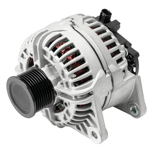 Image of KAX Alternator Fit for Ram 2500 2006-2009 5.9T, Ram 3500 2006-2007 5.9T for 11235N 12V 136Amp CW SC8 8-Groove Pulley