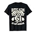 Bitte kein Neid Weil ich mit 61 so gut aussehe 61 Geburtstag T-Shirt
