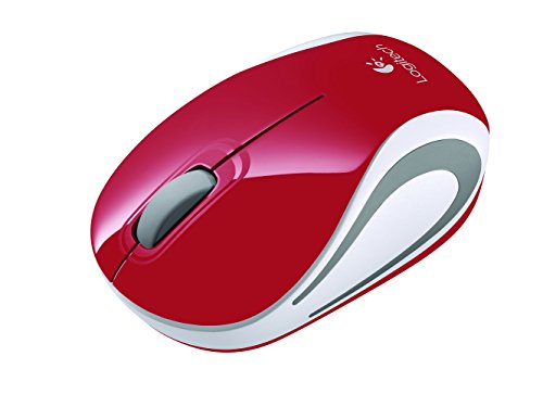 Image of Logitech M187 Wireless Mini Mouse Red (Pack of 2)