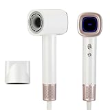 Romon Asciugacapelli Ionico 1600W, Professionale Motore 105000 Giri/Min, 20 Milioni di Ion...