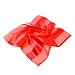 Premium Silk Feel Striped Satin Square Scarf 21" - Different Colors Available