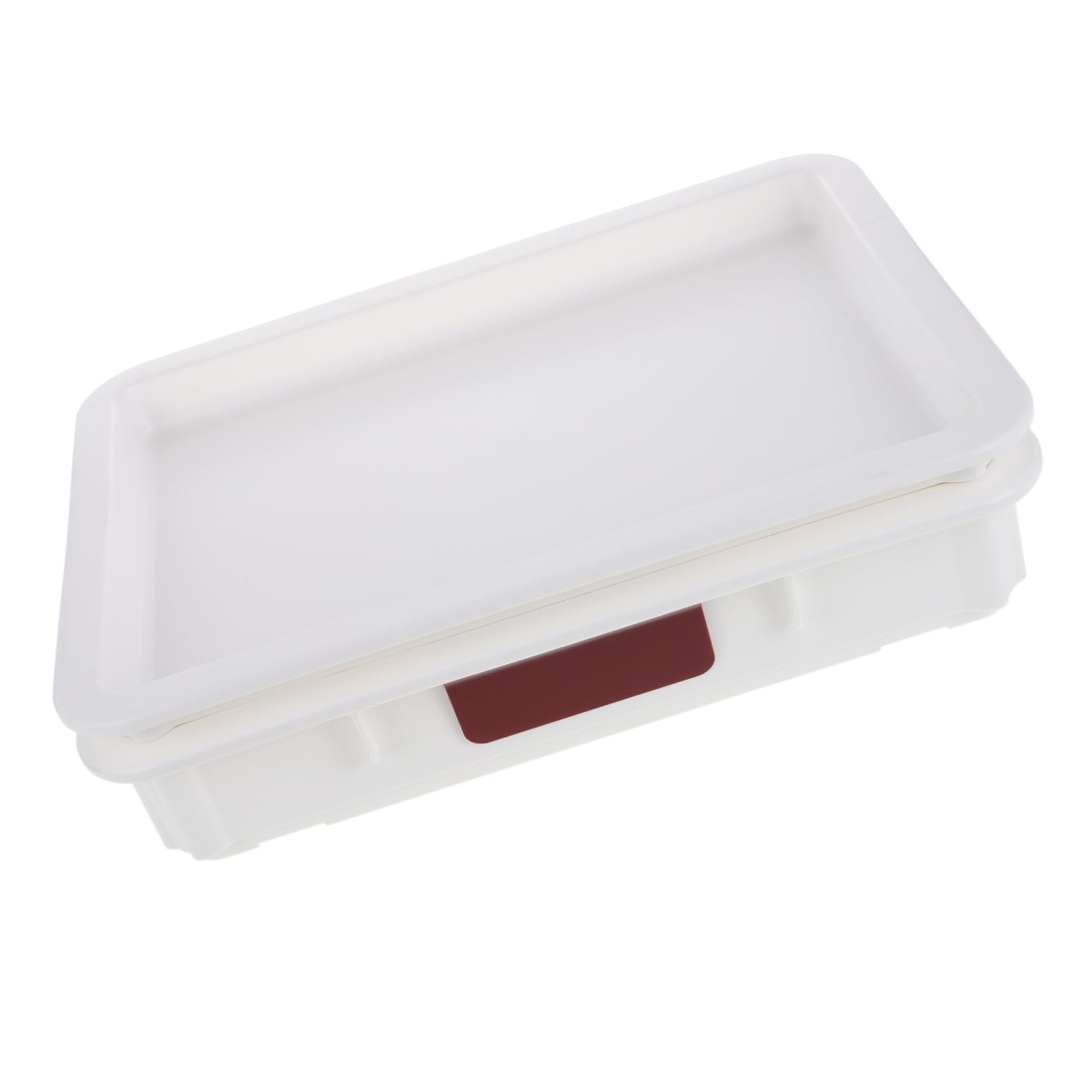 MAGICLULU Pizzateig Gärbox aus Kunststoff in Weiß für Küchenaufbewahrung