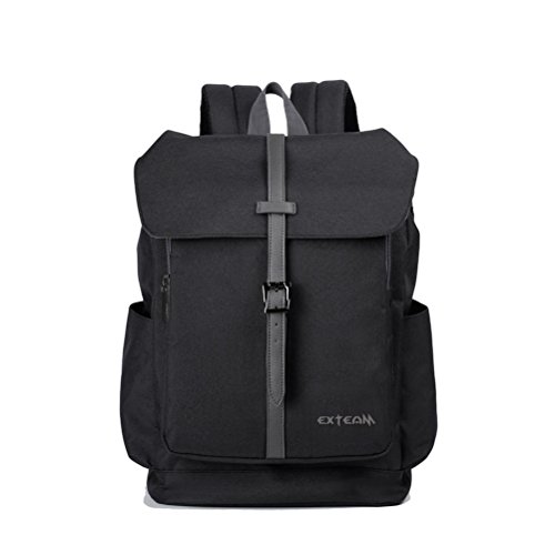 YFbear Mochila de a diario Negro Negro medium