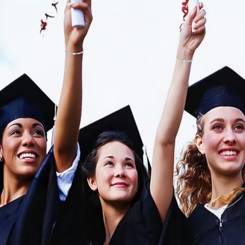 Graduation Gifts for Her 2025 Senior Tiny Gemstone Inspirational Bracelet 5th 8th Grade High School College with Gift Box2