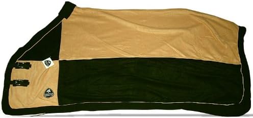 TOMARA Equestrian Polar Fleece Cooler (Caramel, 76-Inch)