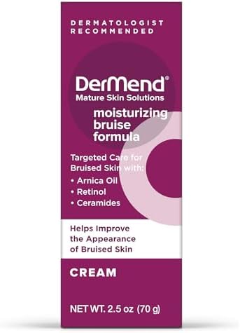 Dermend Arnica Bruise Cream 2.5 oz. - Mature Skin Solution with Vitamin K