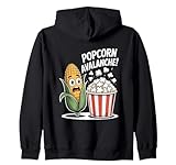 Kinoabend Humor Cartoon Mais Figur Popcorn Witz