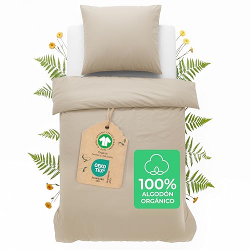 Dreamzie Funda Nordica Cama 90 Algodon Organico