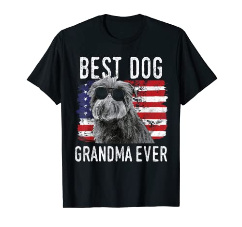 Bandera Americana Mejor Perro Affenpinschers USA Camiseta